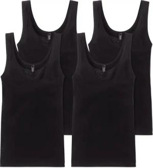 Schiesser Unterhemd Cotton Essentials (2-St) mit Stickerei-Motiven
