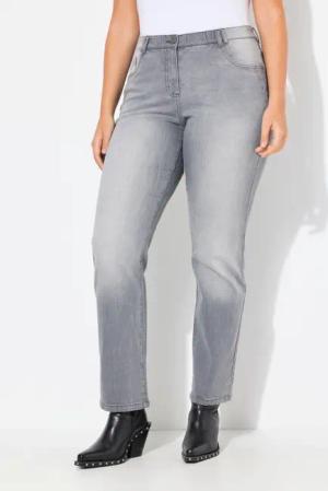 Ulla Popken Regular-fit-Jeans Jeans Mandy weites