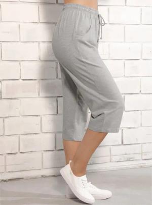 Sieh an! Jogginghose Capri-Freizeithose