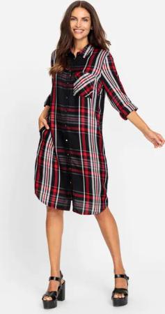 Witt Etuikleid Hemdblusenkleid