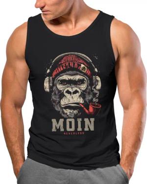 Neverless Tanktop Herren Tank-Top Shirt Moin