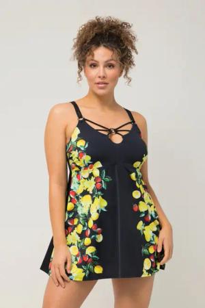 Ulla Popken Badekleid Badekleid Zitronen Softcups