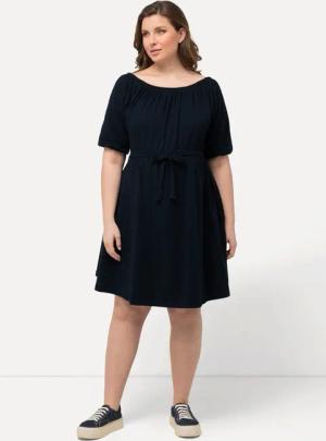 Ulla Popken Jerseykleid Bellieva Kleid A-Linie