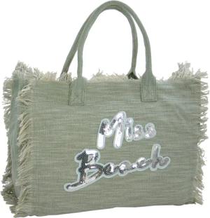 Miss Beach Strandtasche - Badetasche mit