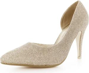 White Lady 817 elegante Glitter Pumps
