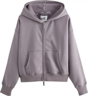 self Kapuzensweatjacke Self. Kapuzenjacke mit Reißverschluss