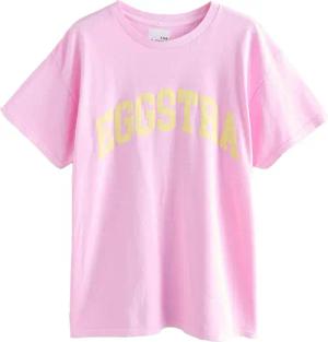 Next T-Shirt Slogan T-Shirt mit Grafik,