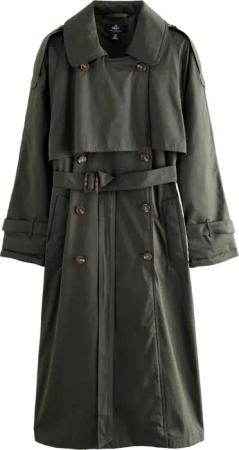 Next Steppmantel Wattierter Premium Trenchcoat (1-tlg)
