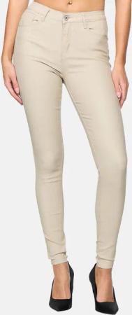 Elara Lederhose Elara Damen Hose Kunstleder