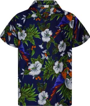 King Kameha Hawaiihemd Cherry Parrot Funky