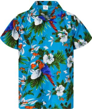 King Kameha Hawaiihemd Cherry Parrot Funky