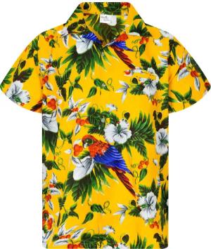 King Kameha Hawaiihemd Cherry Parrot Funky