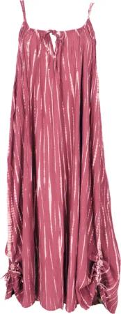 Guru-Shop Midikleid Batik Maxikleid, Boho Strandkleid,