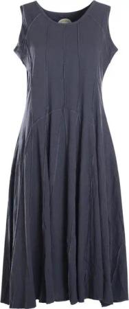 Vishes Sommerkleid Langes Einfarbiges Damen Sommerkleid