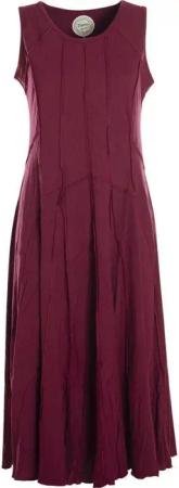 Vishes Sommerkleid Langes Einfarbiges Damen Sommerkleid