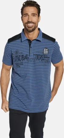 Jan Vanderstorm Poloshirt KUIBERT mit Färbung