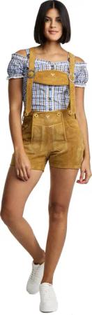 Steigenhöfer Manufaktur Trachtenlederhose Lederhose Damen Shorts