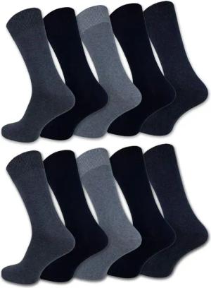 sockenkauf24 Basicsocken 10 Paar Komfortsocken Herren