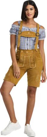Steigenhöfer Manufaktur Trachtenlederhose Damenlederhose Shorts bequeme