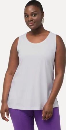 Ulla Popken Longtop Pima Cotton-Top A-Linie