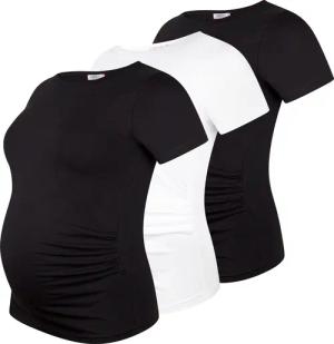 M.M.C. Umstandsshirt Basic Umstandsmode Kurzarm (3-tlg)