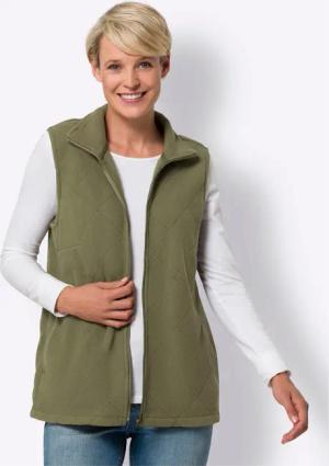 Sieh an! Fleeceweste Fleece-Weste Länge ca.
