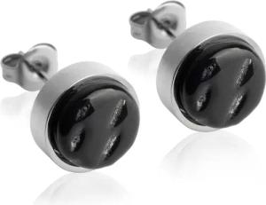 ALEXASCHA Paar Ohrstecker mit Ohrklemme Edelstahl