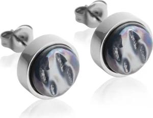 ALEXASCHA Paar Ohrstecker mit Ohrklemme Edelstahl