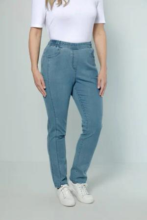 meyermode Regular-fit-Jeans Jeans Slim Fit Ziernaht