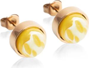ALEXASCHA Paar Ohrstecker mit Ohrklemme Edelstahl