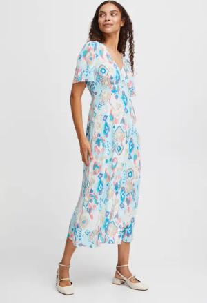 b.young Maxikleid BYJACQUELINE DRESS - sommerliches