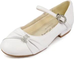 White Lady 901 weiß Kinder Kommunionschuhe