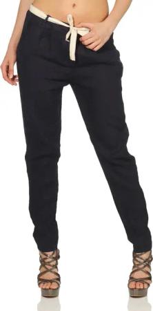 Mississhop Leinenhose Damen Leinenhose lockere Freizeithose