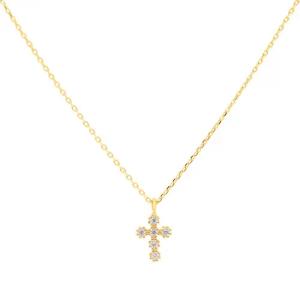 Suzan Gold Goldkette God's favorite Kreuzkette,