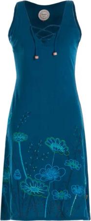 Vishes Tunikakleid Armloses Damen Longshirt-Kleid Mini-Kleid