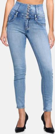 Elara High-waist-Jeans Elara Damen stretch Jeans