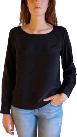 Posh Gear Seidenbluse Damen Bluse Rotondoseta