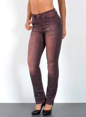 ESRA Straight-Jeans Premium High Waist Jeans