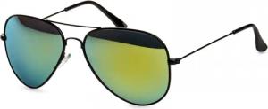 Caspar Sonnenbrille SG033 Damen Large Metall