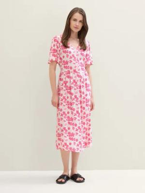TOM TAILOR Sommerkleid Kleid mit Print
