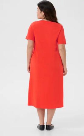 KAFFE Curve Jerseykleid Kleid KCcaline Große