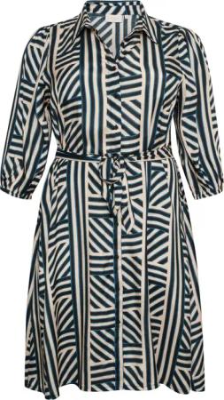 KAFFE Curve Blusenkleid Kleid KCfia Große