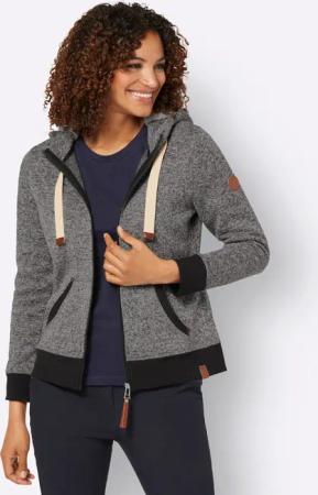 Witt Fleecejacke Strickfleece-Jacke