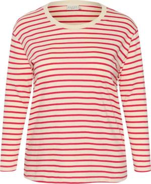KAFFE Curve Langarmbluse Langarm-Shirt KCwinni Große