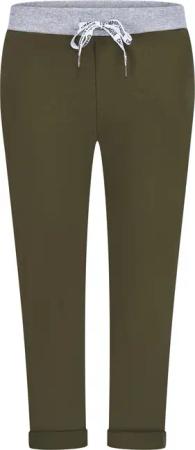 Mississhop Chinohose Damen Hose Blumen Jogginghose