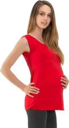 SYS Umstandsshirt Umstand Shirt Ärmellos Top