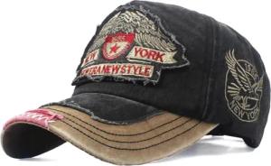 Sporty Baseball Cap Eagle Vintage Style