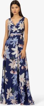 Kraimod Abendkleid mit V-ausschnitt vorne und