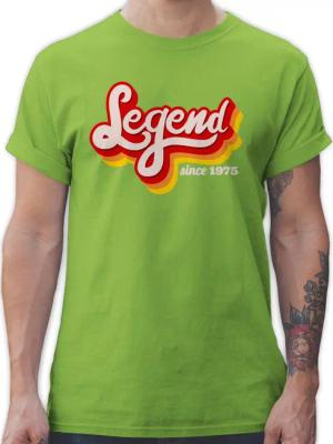 Shirtracer T-Shirt Legend since 1975 Retro