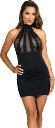 Axami Minikleid V-9149 dress black -
